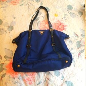 Prada tessuto tote